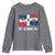 Dominican Republic Flag Youth Sweatshirt Island Pride Caribbean Heritage - Wonder Print Shop