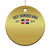 Dominican Republic Christmas Ornament Vintage Distressed Varsity Rep Dominicana Flag - Wonder Print Shop