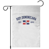 Dominican Republic Garden Flag Vintage Distressed Varsity Rep Dominicana Flag - Wonder Print Shop
