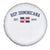 Dominican Republic Spare Tire Cover Vintage Distressed Varsity Rep Dominicana Flag - Wonder Print Shop