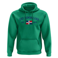 Dominican Republic Hoodie Vintage Distressed Varsity Rep Dominicana Flag - Wonder Print Shop