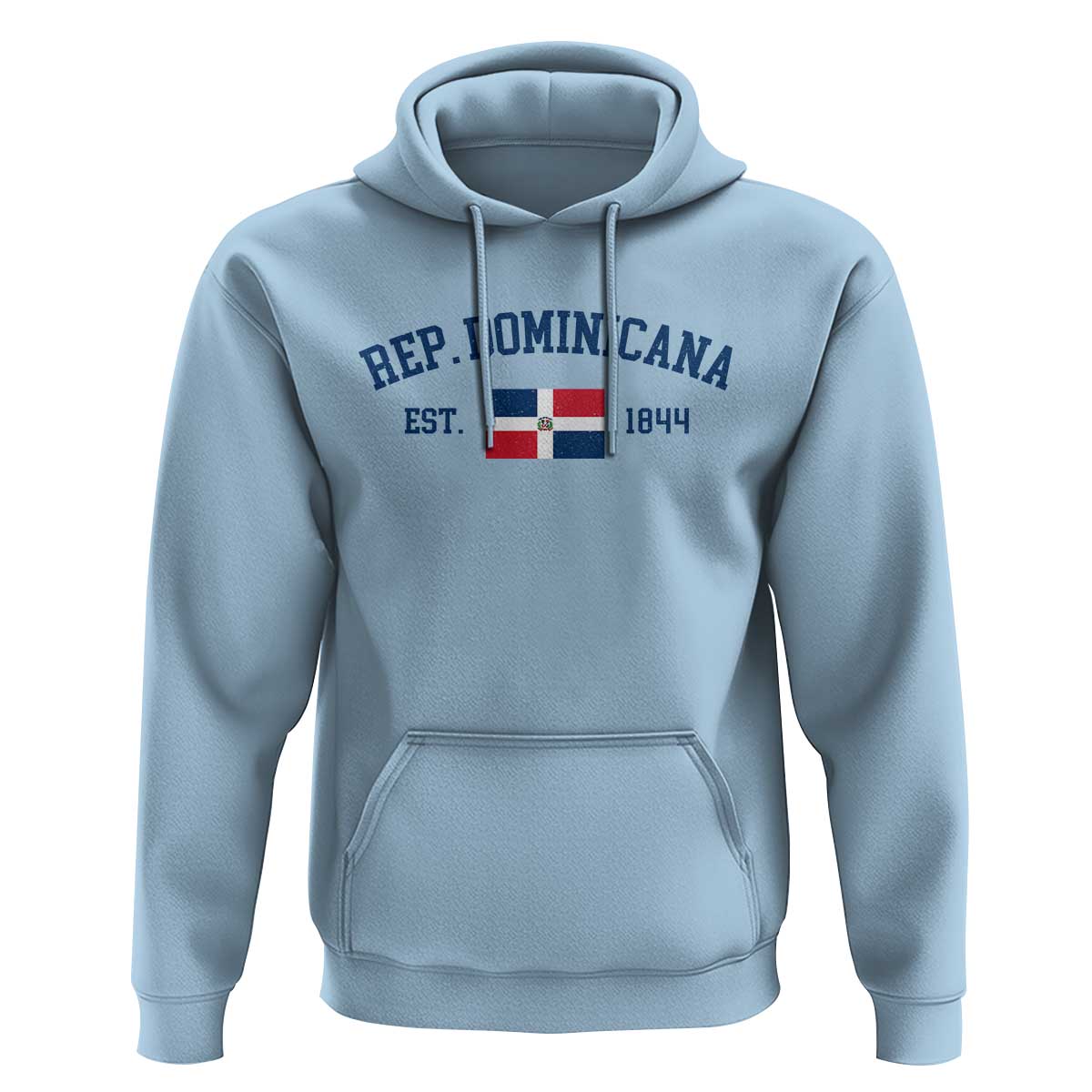 Dominican Republic Hoodie Vintage Distressed Varsity Rep Dominicana Flag - Wonder Print Shop
