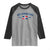 Dominican Republic Raglan Shirt Vintage Distressed Varsity Rep Dominicana Flag - Wonder Print Shop