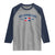 Dominican Republic Raglan Shirt Vintage Distressed Varsity Rep Dominicana Flag - Wonder Print Shop
