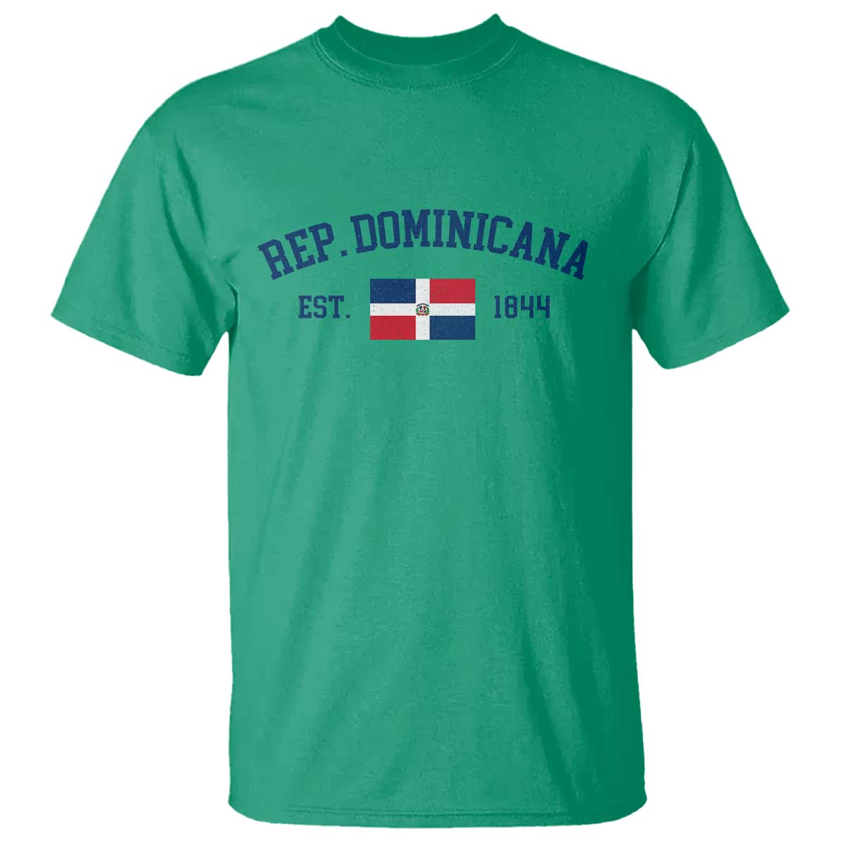 Dominican Republic T Shirt Vintage Distressed Varsity Rep Dominicana Flag - Wonder Print Shop