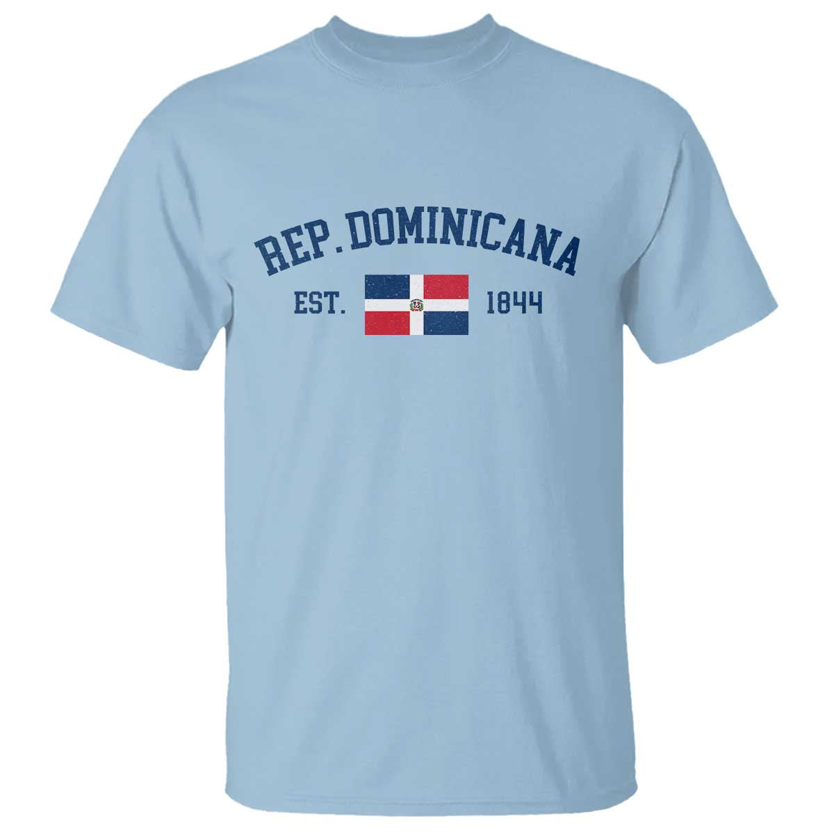Dominican Republic T Shirt Vintage Distressed Varsity Rep Dominicana Flag - Wonder Print Shop