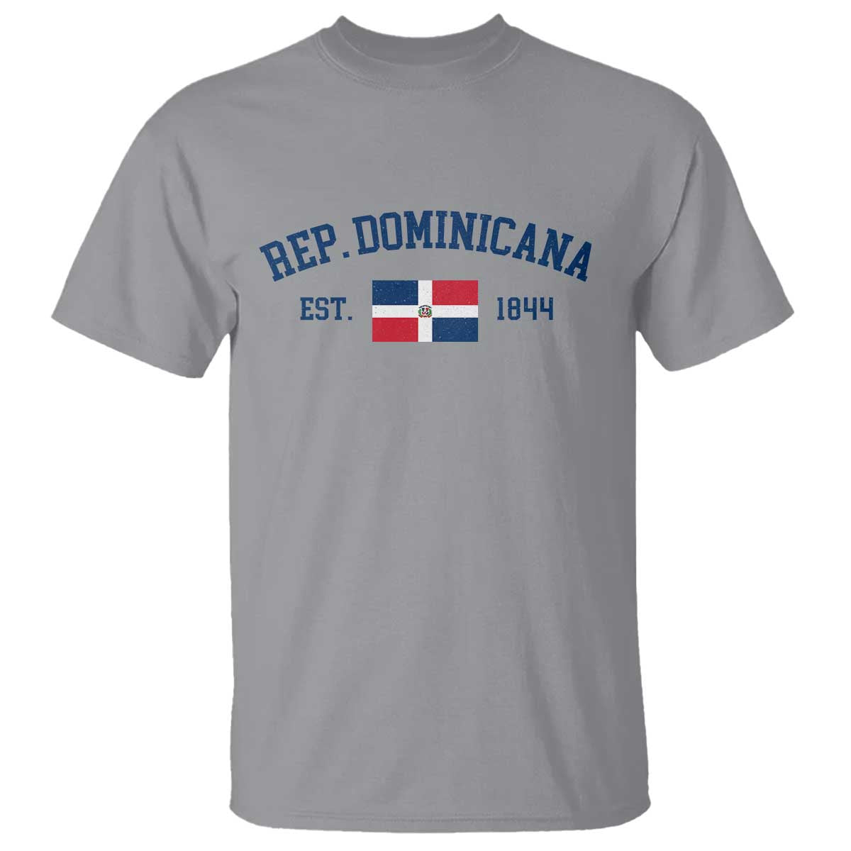 Dominican Republic T Shirt Vintage Distressed Varsity Rep Dominicana Flag - Wonder Print Shop