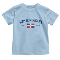 Dominican Republic Toddler T Shirt Vintage Distressed Varsity Rep Dominicana Flag - Wonder Print Shop