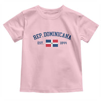 Dominican Republic Toddler T Shirt Vintage Distressed Varsity Rep Dominicana Flag - Wonder Print Shop