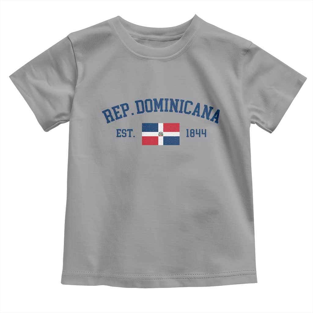 Dominican Republic Toddler T Shirt Vintage Distressed Varsity Rep Dominicana Flag - Wonder Print Shop