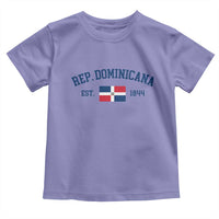 Dominican Republic Toddler T Shirt Vintage Distressed Varsity Rep Dominicana Flag - Wonder Print Shop