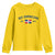 Dominican Republic Youth Sweatshirt Vintage Distressed Varsity Rep Dominicana Flag - Wonder Print Shop