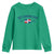 Dominican Republic Youth Sweatshirt Vintage Distressed Varsity Rep Dominicana Flag - Wonder Print Shop