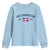 Dominican Republic Youth Sweatshirt Vintage Distressed Varsity Rep Dominicana Flag - Wonder Print Shop