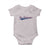 Dominican Republic Baby Onesie Rep Dominicana Vintage Flag Baseball Script - Wonder Print Shop
