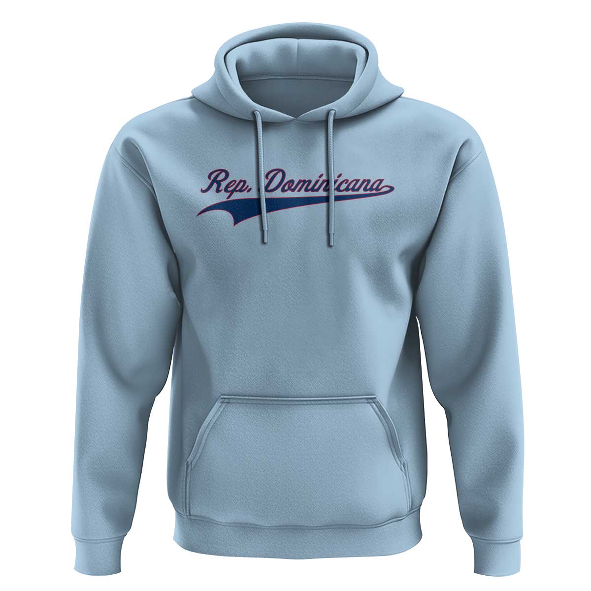 Dominican Republic Hoodie Rep Dominicana Vintage Flag Baseball Script - Wonder Print Shop