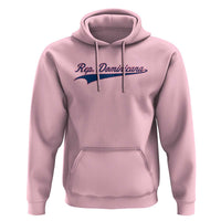Dominican Republic Hoodie Rep Dominicana Vintage Flag Baseball Script - Wonder Print Shop