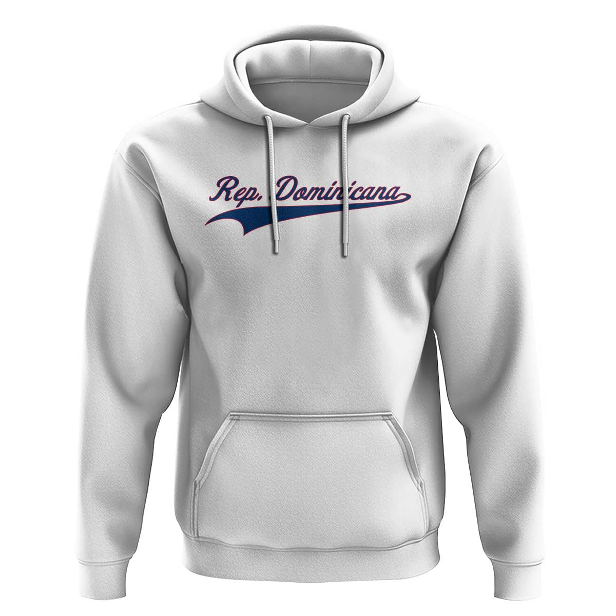 Dominican Republic Hoodie Rep Dominicana Vintage Flag Baseball Script - Wonder Print Shop