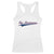 Dominican Republic Racerback Tank Top Rep Dominicana Vintage Flag Baseball Script - Wonder Print Shop