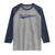 Dominican Republic Raglan Shirt Rep Dominicana Vintage Flag Baseball Script - Wonder Print Shop