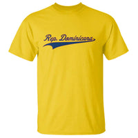 Dominican Republic T Shirt Rep Dominicana Vintage Flag Baseball Script - Wonder Print Shop