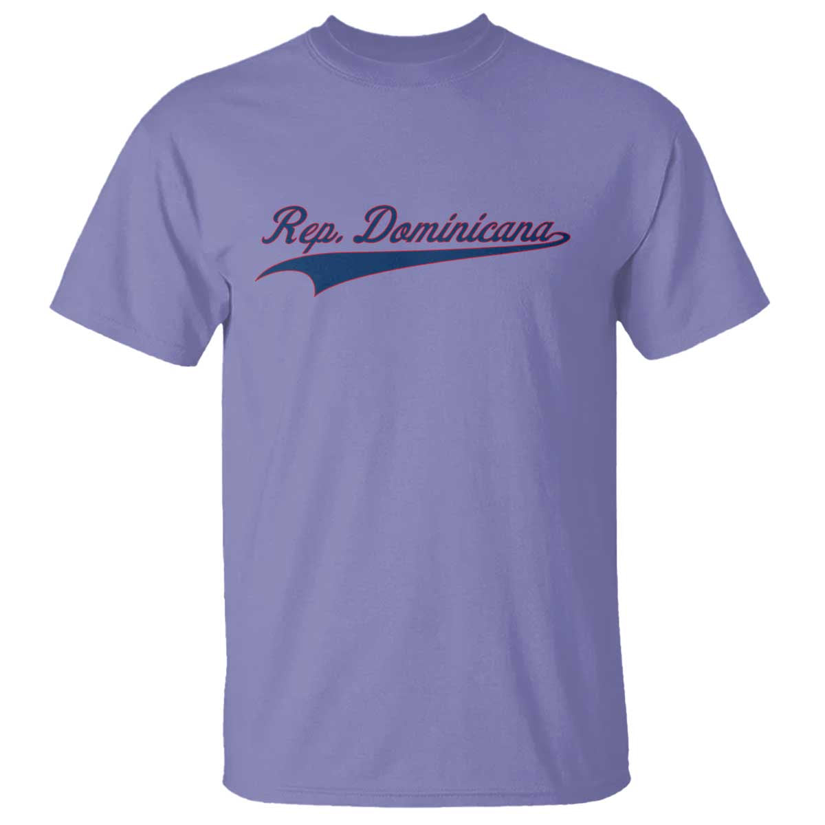 Dominican Republic T Shirt Rep Dominicana Vintage Flag Baseball Script - Wonder Print Shop
