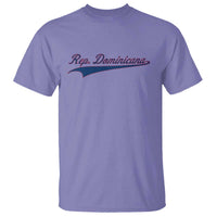 Dominican Republic T Shirt Rep Dominicana Vintage Flag Baseball Script - Wonder Print Shop