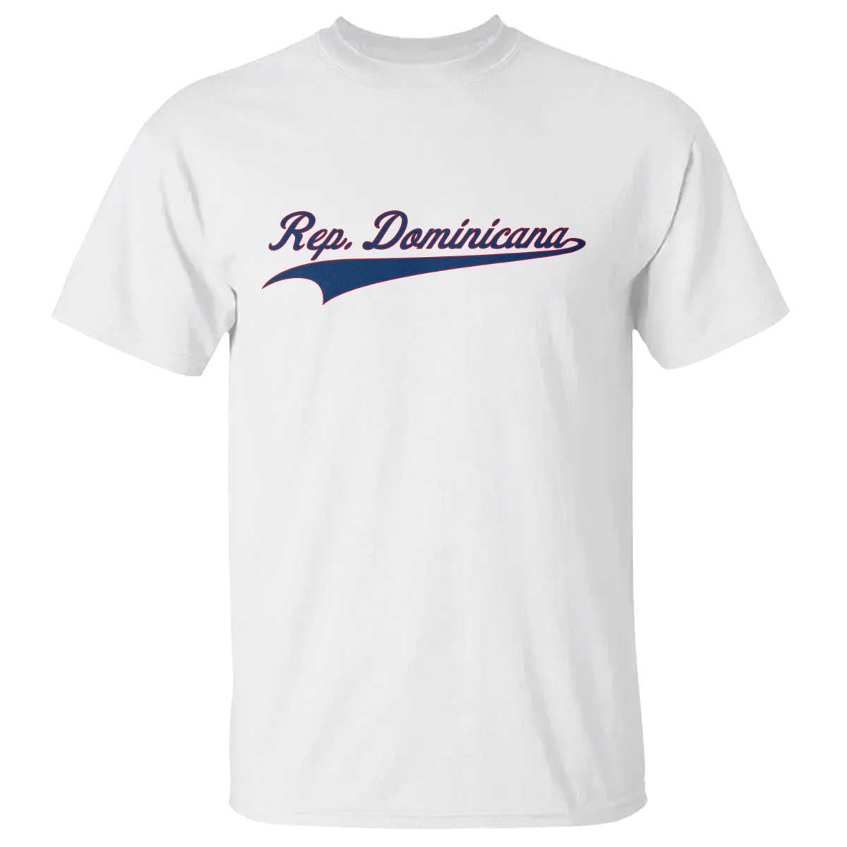Dominican Republic T Shirt Rep Dominicana Vintage Flag Baseball Script - Wonder Print Shop