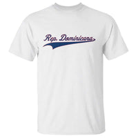 Dominican Republic T Shirt Rep Dominicana Vintage Flag Baseball Script - Wonder Print Shop