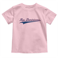 Dominican Republic Toddler T Shirt Rep Dominicana Vintage Flag Baseball Script - Wonder Print Shop