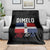 Dimelo Ke Lo Ke Dominican Republic Flag Throw Blanket - Wonder Print Shop
