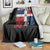 Dimelo Ke Lo Ke Dominican Republic Flag Throw Blanket - Wonder Print Shop