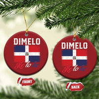 Dimelo Ke Lo Ke Dominican Republic Flag Christmas Ornament - Wonder Print Shop