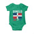 Dimelo Ke Lo Ke Dominican Republic Flag Baby Onesie - Wonder Print Shop