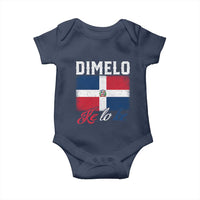 Dimelo Ke Lo Ke Dominican Republic Flag Baby Onesie - Wonder Print Shop