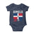 Dimelo Ke Lo Ke Dominican Republic Flag Baby Onesie - Wonder Print Shop