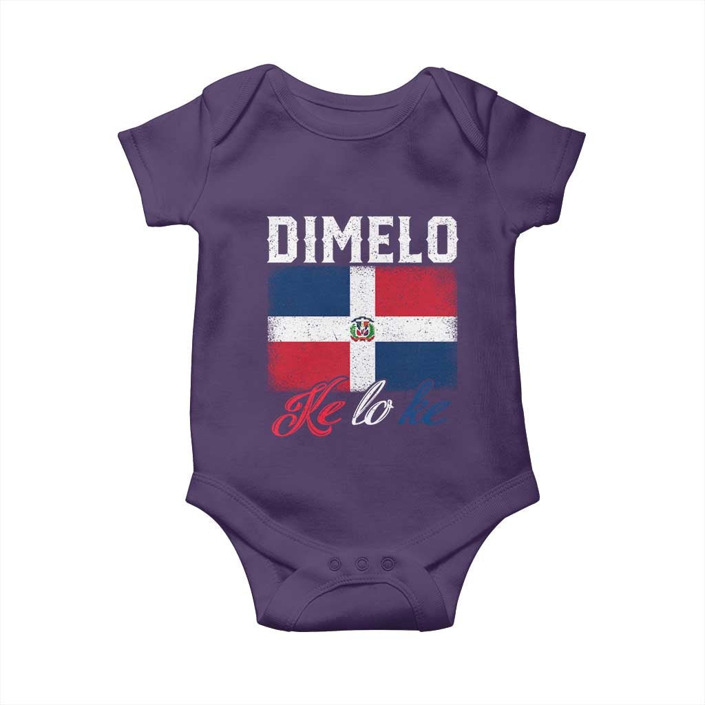Dimelo Ke Lo Ke Dominican Republic Flag Baby Onesie - Wonder Print Shop