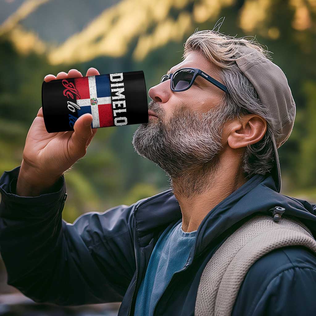 Dimelo Ke Lo Ke Dominican Republic Flag 4 in 1 Can Cooler Tumbler - Wonder Print Shop