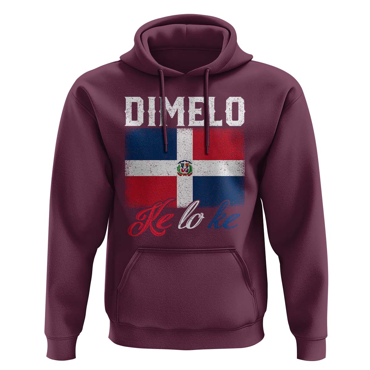 Dimelo Ke Lo Ke Dominican Republic Flag Hoodie - Wonder Print Shop