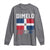 Dimelo Ke Lo Ke Dominican Republic Flag Long Sleeve Shirt - Wonder Print Shop