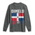 Dimelo Ke Lo Ke Dominican Republic Flag Long Sleeve Shirt - Wonder Print Shop