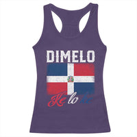 Dimelo Ke Lo Ke Dominican Republic Flag Racerback Tank Top - Wonder Print Shop