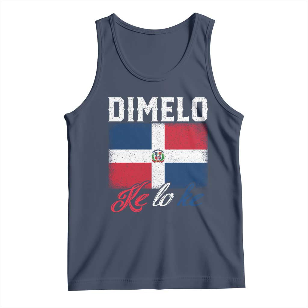 Dimelo Ke Lo Ke Dominican Republic Flag Tank Top - Wonder Print Shop
