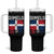 Dimelo Ke Lo Ke Dominican Republic Flag Tumbler With Handle - Wonder Print Shop
