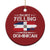 Funny I'm Not Yelling I Am Just Dominican Christmas Ornament Vintage DR Flag - Wonder Print Shop