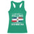 Funny I'm Not Yelling I Am Just Dominican Racerback Tank Top Vintage DR Flag - Wonder Print Shop