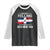 Funny I'm Not Yelling I Am Just Dominican Raglan Shirt Vintage DR Flag - Wonder Print Shop