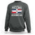 Funny I'm Not Yelling I Am Just Dominican Sweatshirt Vintage DR Flag - Wonder Print Shop