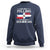 Funny I'm Not Yelling I Am Just Dominican Sweatshirt Vintage DR Flag - Wonder Print Shop