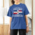 Funny I'm Not Yelling I Am Just Dominican T Shirt For Women Vintage DR Flag - Wonder Print Shop